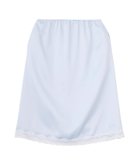 【ミルクフェド/MILKFED.】のSLIP SKIRT 大人の最旬トレンドファッション＆コーディネート founy(ファウニー) ファッション Fashion レディースファッション Fashion for Women スカート Skirts サテン Satin, Glossy Fabric スウェット / スエット Sweatshirt, Sweatwear ストレッチ Stretch, Stretchy Fabric デニム Denim, Jeans Material トレンド Trend, Trending Now バランス Balance, Style Balance ミドル Middle Length, Mid Height 再入荷 Restock / Back in Stock おすすめ Recommended / Our Picks エレガント 上品 Elegant thumbnail LtBLUE|ID: prp329100004986752 ipo3291000000037353313