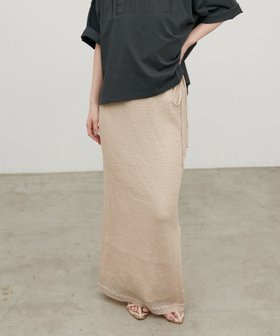 【ラルタ/LARUTA】のギマ糸メッシュリボンニットスカート 大人の最旬トレンドファッション&コーディネート founy(ファウニー) ファッション Fashion レディースファッション Fashion for Women スカート Skirts サンダル Sandals, Summer Shoes シンプル Simple, Minimal スウェット / スエット Sweatshirt, Sweatwear スニーカー Sneakers, Trainers スリット Slit, Slit Detail セットアップ Set-Up, Coordinated Outfit フラット Flat, Flat Shoes ペチコート Petticoat, Underskirt メッシュ Mesh, Net Fabric ラップ Wrap, Wrap Design リラックス Relax, Relaxed Fit 再入荷 Restock / Back in Stock 2026年 2026 2026春夏・S/S Spring/Summer 2026 SS26 |ID:prp329100004986753