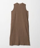 【ユナイテッドアローズ/UNITED ARROWS】のジャガード ノースリーブワンピース A DAY IN THE LIFE 大人の最旬トレンドファッション＆コーディネート founy(ファウニー) ファッション Fashion レディースファッション Fashion for Women ワンピース Dresses アクセサリー Fashion Accessories アンダー Underwear Essentials サンダル Sandals, Summer Shoes シンプル Simple, Minimal ストレート Straight, Straight Cut ノースリーブ Sleeveless, No-Sleeve ペチコート Petticoat, Underskirt ポケット Pocket, Pocket Detail アウトレット Outlet / Clearance 夏 Summer thumbnail MD.BROWN|ID: prp329100004986761 ipo3291000000037353346