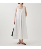 【バビロン/BABYLONE / KIDS】のギャザーロングワンピース 大人の最旬トレンドファッション＆コーディネート founy(ファウニー) ファッション Fashion キッズファッション Fashion for Kids ワンピース Dresses ギャザー Gathered, Ruffled シューズ Shoes, Footwear ツイル Twist, Twisted Detail フラット Flat, Flat Shoes フレア Flare, Flared ポケット Pocket, Pocket Detail マキシ Maxi, Full Length 再入荷 Restock / Back in Stock おすすめ Recommended / Our Picks 夏 Summer thumbnail ホワイト10|ID: prp329100004986774 ipo3291000000037353421