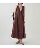 【バビロン/BABYLONE / KIDS】のギャザーロングワンピース 大人の最旬トレンドファッション＆コーディネート founy(ファウニー) ファッション Fashion キッズファッション Fashion for Kids ワンピース Dresses ギャザー Gathered, Ruffled シューズ Shoes, Footwear ツイル Twist, Twisted Detail フラット Flat, Flat Shoes フレア Flare, Flared ポケット Pocket, Pocket Detail マキシ Maxi, Full Length 再入荷 Restock / Back in Stock おすすめ Recommended / Our Picks 夏 Summer thumbnail ブラウン50|ID: prp329100004986774 ipo3291000000037353422