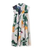 【トゥモローランド/TOMORROWLAND】の【WEB先行 】インドコットンプリント フレアマキシワンピース 大人の最旬トレンドファッション＆コーディネート founy(ファウニー) ファッション Fashion レディースファッション Fashion for Women ワンピース Dresses マキシ丈ワンピース・ロングドレス Maxi Dresses / Long One-Pieces インド Indian Textile エアリー Airy Texture ギャザー Gathered, Ruffled 今季 This Season, Current Season 定番 Standard, Basic Item フォルム Silhouette, Form フラワー Flower, Floral プリント Print, Printed Pattern モダン Modern, Contemporary リゾート Resort, Vacation Style 夏 Summer thumbnail 14 ライトグレー系|ID: prp329100004986778 ipo3291000000037353434