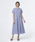 【スキャパ/SCAPA】のクリアローンワンピース 大人の最旬トレンドファッション＆コーディネート founy(ファウニー) ファッション Fashion レディースファッション Fashion for Women ワンピース Dresses プリーツ Pleats, Pleated thumbnail ブルー|ID: prp329100004986781 ipo3291000000037353443