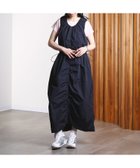 【ローズバッド/ROSE BUD】のDRAWSTRING SLV.LESS DRESS 大人の最旬トレンドファッション＆コーディネート founy(ファウニー) ファッション Fashion レディースファッション Fashion for Women ワンピース Dresses フォーマル・パーティードレス・結婚式用ドレス Elegant & Casual Dresses ギャザー Gathered, Ruffled シンプル Simple, Minimal マキシ Maxi, Full Length ロング Long, Long-Length 旅行 Travel thumbnail BLACK|ID: prp329100004986785 ipo3291000000037353456