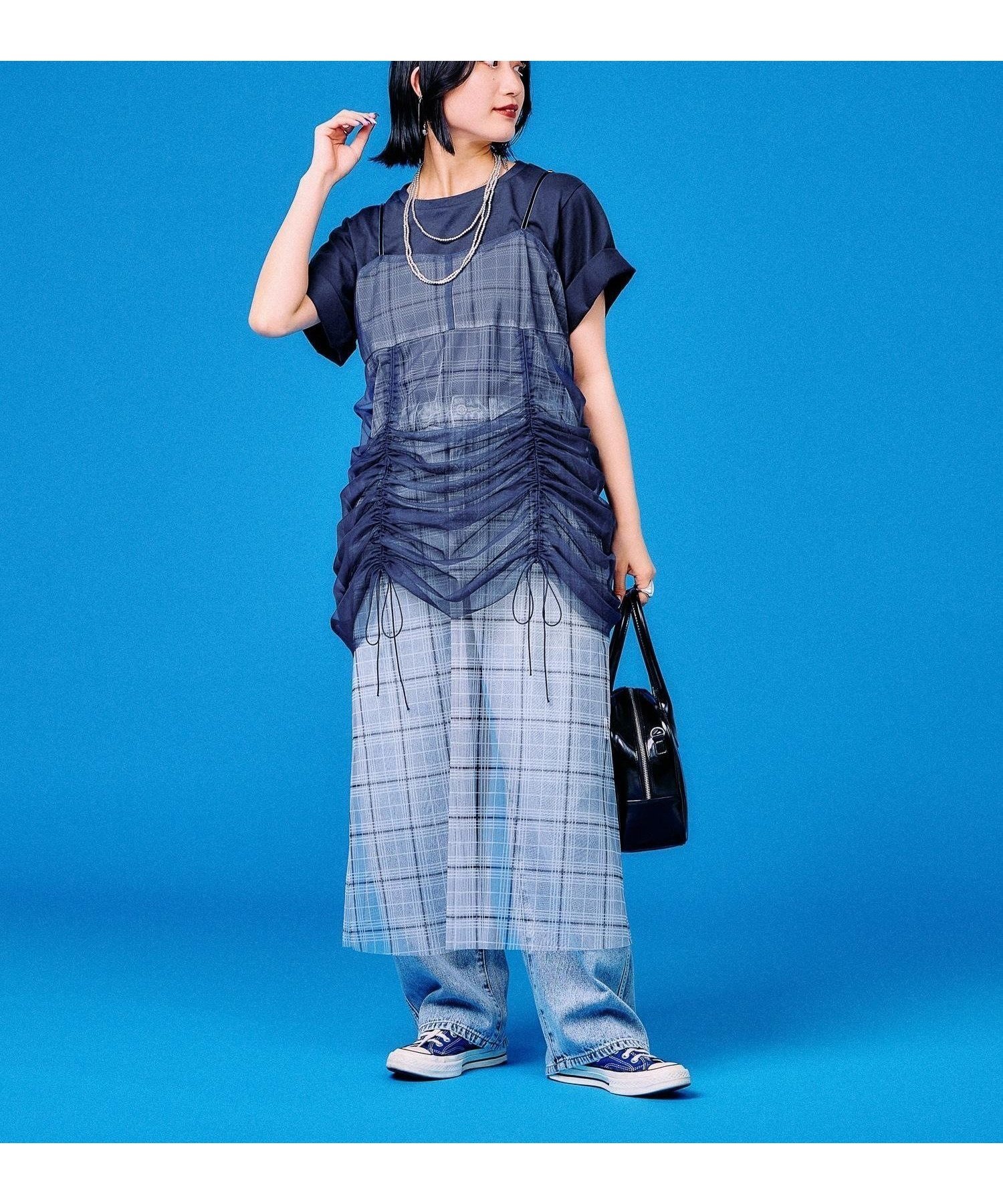 【グローバルワーク/GLOBAL WORK】の遥プロデュ-ス/カットソー チュールワンピセット/498325/アウトレット価格 大人の最旬トレンドファッション＆コーディネート founy(ファウニー) 　ファッション　Fashion　レディースファッション　Fashion for Women　ワンピース　Dresses　カットソー　Cut and Sewn Top　ギャザー　Gathered, Ruffled　ショーツ　Shorts, Short Pants　ショート　Short, Short Length　シンプル　Simple, Minimal　チュール　Tulip, Tulip Motif　デニム　Denim, Jeans Material　トレンド　Trend, Trending Now　アウトレット　Outlet / Clearance　 other-1|ID: prp329100004986798 ipo3291000000037354255