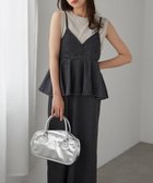 【ラナン/Ranan】のRanan/デニムペプラムキャミワンピース 大人の最旬トレンドファッション＆コーディネート founy(ファウニー) ファッション Fashion レディースファッション Fashion for Women ワンピース Dresses キャミソールワンピース Camisole Dresses カットソー Cut and Sewn Top 切替 Switching, Contrast Panel サンダル Sandals, Summer Shoes ショート Short, Short Length シンプル Simple, Minimal スニーカー Sneakers, Trainers スリット Slit, Slit Detail セットアップ Set-Up, Coordinated Outfit デニム Denim, Jeans Material トレンド Trend, Trending Now ペプラム Peplum, Flared Hem ポケット Pocket, Pocket Detail ロング Long, Long-Length A/W・秋冬 Autumn/Winter S/S・春夏 SS, Spring/Summer, Warm Season 再入荷 Restock / Back in Stock おすすめ Recommended / Our Picks 夏 Summer thumbnail BL|ID: prp329100004986802 ipo3291000000037354402