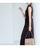 【アンデミュウ/Andemiu】のアソートプリーツワンピース 大人の最旬トレンドファッション＆コーディネート founy(ファウニー) ファッション Fashion レディースファッション Fashion for Women ワンピース Dresses おすすめ Recommended / Our Picks トレンド Trend, Trending Now ドット Polka Dot, Dot Pattern ノースリーブ Sleeveless, No-Sleeve フェミニン Feminine, Girly フォルム Silhouette, Form プリーツ Pleats, Pleated リラックス Relax, Relaxed Fit ロング Long, Long-Length エレガント 上品 Elegant 夏 Summer 無地 Plain, Solid Color thumbnail ブラックドット|ID: prp329100004986808 ipo3291000000037354569