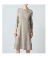 【アクアスキュータム/Aquascutum】の【セットアップ対応】サマーウールドレス 大人の最旬トレンドファッション＆コーディネート founy(ファウニー) ファッション Fashion レディースファッション Fashion for Women ワンピース Dresses フォーマル・パーティードレス・結婚式用ドレス Elegant & Casual Dresses イタリア Italy コンパクト Compact, Small Size サマー Summer, Summer Style ジャケット Jacket, Outerwear スリット Slit, Slit Detail セットアップ Set-Up, Coordinated Outfit ドレス Dress, One-Piece 定番 Standard, Basic Item バランス Balance, Style Balance フィット Fit, Slim Fit おすすめ Recommended / Our Picks 夏 Summer ビジネス 仕事 通勤 Business / Work / Commuting |ID:prp329100004986847