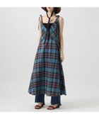 【ベイフロー/BAYFLOW】の清涼感 軽やか マドラスチェックワンピース ネイビー88|ID: prp329100004986862 ipo3291000000037356794