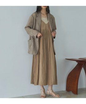 【ドゥ アルシーヴ/Doux archives】の割繊ワッシャーキャミワンピ-ス 大人の最旬トレンドファッション＆コーディネート founy(ファウニー) ファッション Fashion レディースファッション Fashion for Women ワンピース Dresses キャミソールワンピース Camisole Dresses おすすめ Recommended / Our Picks なめらか Smooth, Silky Texture インナー Innerwear エアリー Airy Texture キャミワンピース Cami Dress, Slip Dress 人気 Popular, Best Seller 旅行 Travel |ID:prp329100004986865