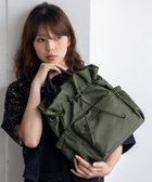 【ヴィータフェリーチェ/VitaFelice】の3WAYナイロン巾着バッグ トートバッグ リュック レディース ショルダーバッグ カーキ|ID: prp329100004986873 ipo3291000000037357165