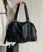 【ミニミニストア/miniministore】の大容量トートバッグA4通勤通学ママバッグ ブラック|ID: prp329100004986884 ipo3291000000037357217