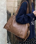 【ミニミニストア/miniministore】の大容量トートバッグA4通勤通学ママバッグ ブラウン|ID: prp329100004986884 ipo3291000000037357218