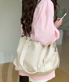 【ミニミニストア/miniministore】の大容量トートバッグA4通勤通学ママバッグ アイボリー|ID: prp329100004986884 ipo3291000000037357219