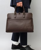 【エーエムエス/A.M.S】のビジネスバッグ メンズ レディース A4 薄マチ ブリーフケース 合皮 レジスタ ダークブラウン|ID: prp329100004986890 ipo3291000000037357257