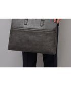 【エーエムエス/A.M.S】のビジネスバッグ メンズ レディース A4 薄マチ ブリーフケース 合皮 レジスタ グレー|ID: prp329100004986890 ipo3291000000037357259