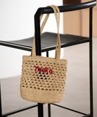 【ビューティ&ユース ユナイテッドアローズ/BEAUTY&YOUTH / UNITED ARROWS】の【別注】 MIORA ラフィア ロゴ トートバッグ 大人の最旬トレンドファッション&コーディネート founy(ファウニー) ファッション Fashion レディースファッション Fashion for Women バッグ Bags 春 Spring 透かし Cut-Out, Lacework フロント Front, Front Design 別注 Limited Edition, Custom Order ラフィア Raffia, Natural Straw S/S・春夏 SS, Spring/Summer, Warm Season 夏 Summer thumbnail NATURAL|ID: prp329100004986900 ipo3291000000037357310