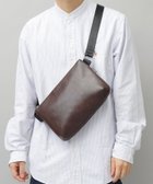 【エーエムエス/A.M.S】のサコッシュ ショルダーバッグ メンズ ミニショルダー 小さめ 斜め掛け レジスタ ダークブラウン|ID: prp329100004986920 ipo3291000000037357369