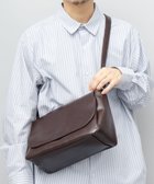 【エーエムエス/A.M.S】のショルダーバッグ メンズ レディース フラップ 斜めがけ b5 牛床革 レジスタ ダークブラウン|ID: prp329100004986927 ipo3291000000037357391