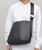 【エーエムエス/A.M.S】のショルダーバッグ メンズ レディース 斜めがけ スプリットレザー a4 レジスタ ブラック|ID: prp329100004986930 ipo3291000000037357400