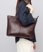 【エーエムエス/A.M.S】のトートバッグ ビジネストート a4 スプリットレザー レジスタ REGiSTA ダークブラウン|ID: prp329100004986941 ipo3291000000037357431