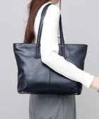 【エーエムエス/A.M.S】のトートバッグ ビジネストート a4 スプリットレザー レジスタ REGiSTA ネイビー|ID: prp329100004986941 ipo3291000000037357432