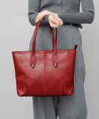 【エーエムエス/A.M.S】のトートバッグ ビジネストート a4 スプリットレザー レジスタ REGiSTA レッド|ID: prp329100004986941 ipo3291000000037357434