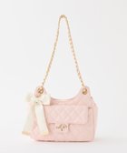 【ナイスクラップ/NICE CLAUP】のチェーンショルダー2WAYバッグ 大人の最旬トレンドファッション&コーディネート founy(ファウニー) ファッション Fashion レディースファッション Fashion for Women バッグ Bags 2026年 2026 2026春夏・S/S Spring/Summer 2026 SS26 キルティング Quilted, Quilting コンパクト Compact, Small Size ショルダー Shoulder, Shoulder Strap チェーン Chain, Chain Strap チャーム Charm, Pendant リボン Ribbon, Bow エレガント 上品 Elegant 再入荷 Restock / Back in Stock thumbnail ピンク|ID: prp329100004986943 ipo3291000000037357445