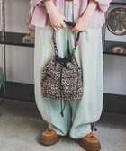 【ニコアンド/niko and】の《500mlボトル収納可能/撥水加工》編みハンドル2WAYバッグ 大人の最旬トレンドファッション＆コーディネート founy(ファウニー) ファッション Fashion レディースファッション Fashion for Women バッグ Bags アウトドア Outdoor Clothing イエロー Yellow 巾着 Drawstring Bag, Kinchaku ショルダー Shoulder, Shoulder Strap 財布 Wallet, Purse トレンド Trend, Trending Now フォルム Silhouette, Form フロント Front, Front Design ベーシック Basic, Essential ポケット Pocket, Pocket Detail ポーチ Pouch, Small Case レオパード Leopard, Animal Print おすすめ Recommended / Our Picks 旅行 Travel thumbnail レオパード|ID: prp329100004986949 ipo3291000000037357481