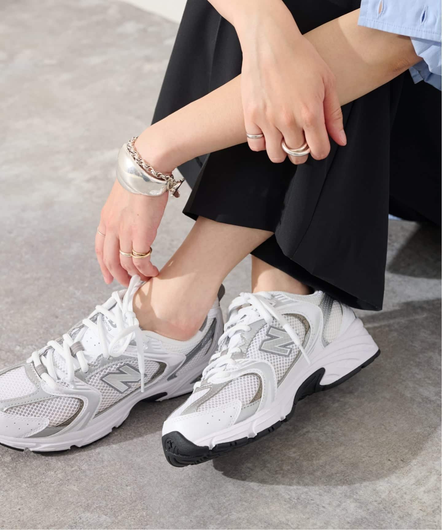 【スローブ イエナ/SLOBE IENA】の《WEB限定》NEW BALANCE / ニューバランス 530 MR530 大人の最旬トレンドファッション＆コーディネート founy(ファウニー) 　ファッション　Fashion　レディースファッション　Fashion for Women　シューズ　Shoes, Footwear　スマート　Smart, Elegant　バランス　Balance, Style Balance　ボストン　Boston　ランニング　Running, Running Wear, Activewear, Jogging　 other-1|ID: prp329100004986962 ipo3291000000037357535