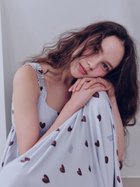 【ジェラート ピケ/gelato pique】の【接触冷感】ハート柄カップインワンピース 大人の最旬トレンドファッション＆コーディネート founy(ファウニー) ファッション Fashion レディースファッション Fashion for Women ワンピース Dresses シャーリング Shirring, Ruched スマート Smart, Elegant 手描き Hand-Drawn, Illustrated なめらか Smooth, Silky Texture プリント Print, Printed Pattern ラップ Wrap, Wrap Design おすすめ Recommended / Our Picks お家時間・ステイホーム Stay Home / At Home thumbnail BLU[086]|ID: prp329100004986970 ipo3291000000037357596