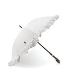 【ムーンバット/MOONBAT】の【遮光/晴雨兼用日傘】POLO RALPH LAUREN(ポロ ラルフローレン) ストライプフリル 長傘 遮熱 UV 大人の最旬トレンドファッション＆コーディネート founy(ファウニー) ファッション Fashion レディースファッション Fashion for Women レイングッズ・傘・晴雨兼用傘 Umbrellas & Rain Gear アイビー Ivy Pattern エレガント 上品 Elegant 傘 Umbrella, Parasol ストライプ Stripe, Striped Pattern ニューヨーク New York, NYC Style フリル Frill, Ruffle 日傘 Parasol, UV Umbrella メタル Metal, Metal Parts レース Lace, Lace Fabric おすすめ Recommended / Our Picks thumbnail カーキ|ID: prp329100004986974 ipo3291000000037357609