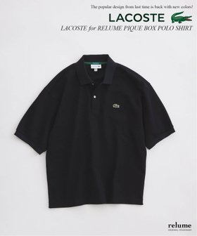 【ジャーナルスタンダード レリューム/JOURNAL STANDARD relume / MEN】のLACOSTE / ラコステ 別注 ボックスシルエット ポロシャツ 大人の最旬トレンドファッション＆コーディネート founy(ファウニー) ファッション Fashion メンズファッション Fashion for Men クラシック Classic, Timeless Style 鹿の子 Piqué, Kanoko Fabric スリット Slit, Slit Detail 人気 Popular, Best Seller フィット Fit, Slim Fit ボックス Boxy, Box Shape ポロシャツ Polo Shirt, Collared Tee 別注 Limited Edition, Custom Order モダン Modern, Contemporary リラックス Relax, Relaxed Fit ワイド Wide, Wide Fit 夏 Summer |ID:prp329100004987036