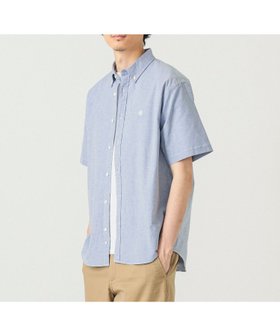 【ビームス/BEAMS / MEN】のストレッチ エンブレム ボタンダウンシャツ 大人の最旬トレンドファッション＆コーディネート founy(ファウニー) ファッション Fashion メンズファッション Fashion for Men ストレッチ Stretch, Stretchy Fabric フィット Fit, Slim Fit ベーシック Basic, Essential ワンポイント One Point, Statement Accent |ID:prp329100004987041