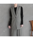 【エルーラ/Elura】の映えラクテーラードジレ/292399 大人の最旬トレンドファッション＆コーディネート founy(ファウニー) ファッション Fashion レディースファッション Fashion for Women アウター Coat / Outerwear Collection トップス・カットソー Cut & Sew Tops ベスト&ジレ / 重ね着スタイル Vests & Gilets ストレッチ Stretch, Stretchy Fabric セットアップ Set-Up, Coordinated Outfit デニム Denim, Jeans Material バランス Balance, Style Balance マニッシュ Mannish, Boyish ロング Long, Long-Length ビジネス 仕事 通勤 Business / Work / Commuting thumbnail ライトグレー12|ID: prp329100004987045 ipo3291000000037358553