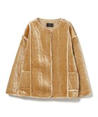 【ビームス ウイメン/BEAMS】のベロア キルティングブルゾン 大人の最旬トレンドファッション＆コーディネート founy(ファウニー) ファッション Fashion レディースファッション Fashion for Women アウター Coat / Outerwear Collection ブルゾンジャケット・スポーティアウター Blouson Jackets トップス・カットソー Cut & Sew Tops ベロアトップス Velour Tops / Velvet-Look Items おすすめ Recommended / Our Picks インナー Innerwear キルティング Quilted, Quilting シンプル Simple, Minimal スウェット / スエット Sweatshirt, Sweatwear ストレート Straight, Straight Cut トレンド Trend, Trending Now フレア Flare, Flared ブルゾン Blouson, Bomber Jacket ベロア Velour, Soft Velvet ワイド Wide, Wide Fit thumbnail CAMEL|ID: prp329100004987049 ipo3291000000037358579