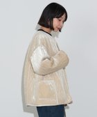 【ビームス ウイメン/BEAMS】のベロア キルティングブルゾン 大人の最旬トレンドファッション＆コーディネート founy(ファウニー) ファッション Fashion レディースファッション Fashion for Women アウター Coat / Outerwear Collection ブルゾンジャケット・スポーティアウター Blouson Jackets トップス・カットソー Cut & Sew Tops ベロアトップス Velour Tops / Velvet-Look Items おすすめ Recommended / Our Picks インナー Innerwear キルティング Quilted, Quilting シンプル Simple, Minimal スウェット / スエット Sweatshirt, Sweatwear ストレート Straight, Straight Cut トレンド Trend, Trending Now フレア Flare, Flared ブルゾン Blouson, Bomber Jacket ベロア Velour, Soft Velvet ワイド Wide, Wide Fit thumbnail IVORY|ID: prp329100004987049 ipo3291000000037358580