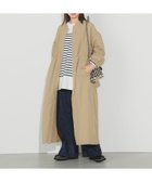【ビームス ウイメン/BEAMS】のドロスト ロング シャツコート 大人の最旬トレンドファッション＆コーディネート founy(ファウニー) ファッション Fashion レディースファッション Fashion for Women アウター Coat / Outerwear Collection コート・ロングコート・ピーコート Long Coats, Peacoats & More インナー Innerwear ウェーブ Wavy Pattern カットソー Cut and Sewn Top シンプル Simple, Minimal ストライプ Stripe, Striped Pattern ストレート Straight, Straight Cut スポーティ Sporty, Casual Athletic スラックス Slacks, Dress Pants ダウン Down, Puffer デニム Denim, Jeans Material トレンド Trend, Trending Now ドローコード Drawcord, Drawstring Cord ポケット Pocket, Pocket Detail ロング Long, Long-Length おすすめ Recommended / Our Picks thumbnail BEIGE|ID: prp329100004987050 ipo3291000000037358584