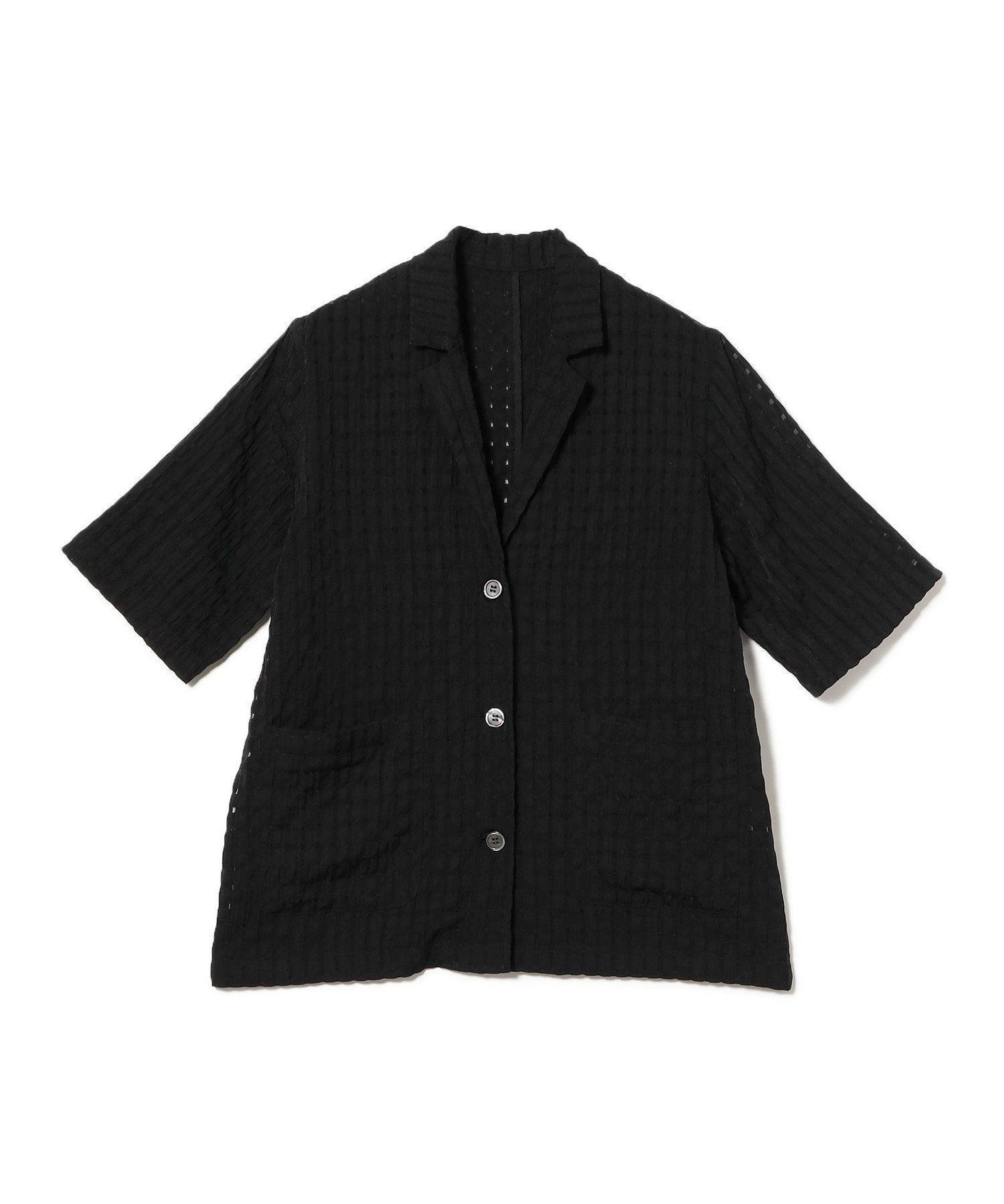 【ビームス ウイメン/BEAMS】のシアー チェック ジャケット(S~M) インテリア・キッズ・メンズ・レディースファッション・服の通販 founy(ファウニー) ファッション Fashion レディースファッション Fashion for Women アウター Coat / Outerwear Collection レディースジャケット・軽アウター Jackets おすすめ Recommended / Our Picks インナー Innerwear シアー Sheer, See-Through ジャケット Jacket, Outerwear タンク Tank Top, Sleeveless Top チェック Check, Plaid, Tartan デニム Denim, Jeans Material リラックス Relax, Relaxed Fit 再入荷 Restock / Back in Stock 半袖 Short Sleeve, Half Sleeve 羽織 Haori, Light Jacket BLACK|ID: prp329100004987051 ipo3291000000037358587