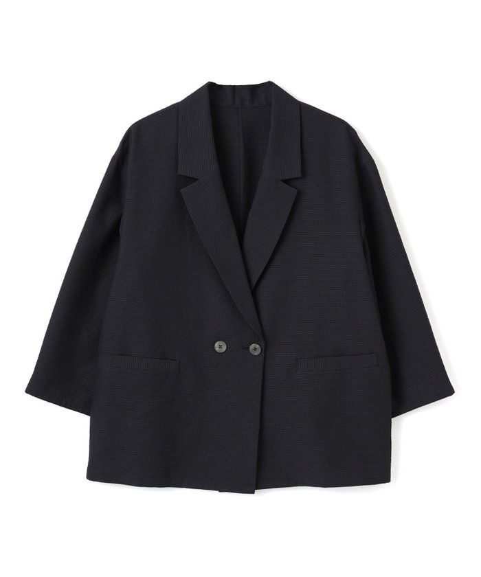 【キャラオクルス/CARA OCRUZ】のダブルジャケット インテリア・キッズ・メンズ・レディースファッション・服の通販 founy(ファウニー) https://founy.com/ ファッション Fashion レディースファッション Fashion for Women アウター Coat / Outerwear Collection レディースジャケット・軽アウター Jackets ウォッシャブル Machine Washable ジャケット Jacket, Outerwear セットアップ Set-Up, Coordinated Outfit ダブル Double, Double-Breasted バランス Balance, Style Balance ポケット Pocket, Pocket Detail マニッシュ Mannish, Boyish 夏 Summer |ID: prp329100004987063 ipo3291000000037358807