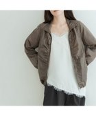 【センスオブプレイス/SENSE OF PLACE by URBAN RESEARCH】の撥水シアーナイロンジップブルゾン 大人の最旬トレンドファッション＆コーディネート founy(ファウニー) ファッション Fashion レディースファッション Fashion for Women アウター Coat / Outerwear Collection ブルゾンジャケット・スポーティアウター Blouson Jackets 2026年 2026 2026春夏・S/S Spring/Summer 2026 SS26 夏 Summer S/S・春夏 SS, Spring/Summer, Warm Season thumbnail チャコールグレー|ID: prp329100004987069 ipo3291000000037358863