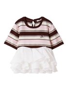 【スナイデル/SNIDEL】の【WEB限定カラーあり】ボリュームペプラムドッキングカットプルオーバー 大人の最旬トレンドファッション＆コーディネート founy(ファウニー) ファッション Fashion レディースファッション Fashion for Women トップス・カットソー Cut & Sew Tops カジュアルプルオーバー・ニットトップス Pullovers & Knit Tops / Casual Pullovers ウェーブ Wavy Pattern エレガント 上品 Elegant オーガンジー Organza Fabric シンプル Simple, Minimal スマート Smart, Elegant スリット Slit, Slit Detail ドット Polka Dot, Dot Pattern フリル Frill, Ruffle ペプラム Peplum, Flared Hem ボーダー Border, Stripe 半袖 Short Sleeve, Half Sleeve 無地 Plain, Solid Color おすすめ Recommended / Our Picks thumbnail PNK[066]|ID: prp329100004987076 ipo3291000000037358900