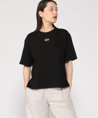 【ギャップ/GAP】のオーバーサイズ GAPロゴ チューニックTシャツ 大人の最旬トレンドファッション＆コーディネート founy(ファウニー) ファッション Fashion レディースファッション Fashion for Women トップス・カットソー Cut & Sew Tops シャツ・ブラウス・オフィスカジュアル Elegant Blouses & Button-Ups ロングTシャツ・Tシャツ Longline T-Shirts & Tees ショルダー Shoulder, Shoulder Strap スリット Slit, Slit Detail ドロップ Drop Shoulder, Dropped Style フロント Front, Front Design 半袖 Short Sleeve, Half Sleeve thumbnail BLACK|ID: prp329100004987078 ipo3291000000037358912