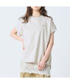 【ラコステ/LACOSTE】の【オンライン限定】LACOSTE オーバーサイズ フレンチスリーブ サイドスリット クルーネックTシャツ 大人の最旬トレンドファッション＆コーディネート founy(ファウニー) ファッション Fashion レディースファッション Fashion for Women トップス・カットソー Cut & Sew Tops シャツ・ブラウス・オフィスカジュアル Elegant Blouses & Button-Ups ロングTシャツ・Tシャツ Longline T-Shirts & Tees おすすめ Recommended / Our Picks スリット Slit, Slit Detail スリーブ Sleeve, Long Sleeve / Short Sleeve トレンド Trend, Trending Now フレンチ French, French Style ヘムライン Hemline, Bottom Cut エレガント 上品 Elegant thumbnail グレイッシュベージュ|ID: prp329100004987080 ipo3291000000037358936