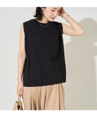 【フリークスストア/FREAK'S STORE】の限定展開 ノースリーブ Tシャツ 大人の最旬トレンドファッション＆コーディネート founy(ファウニー) ファッション Fashion レディースファッション Fashion for Women トップス・カットソー Cut & Sew Tops キャミソール&ノースリーブ Camisoles & Sleeveless Tops シャツ・ブラウス・オフィスカジュアル Elegant Blouses & Button-Ups ロングTシャツ・Tシャツ Longline T-Shirts & Tees 2026年 2026 2026春夏・S/S Spring/Summer 2026 SS26 ドレープ Drape, Draping Fabric ノースリーブ Sleeveless, No-Sleeve バランス Balance, Style Balance ベーシック Basic, Essential 夏 Summer S/S・春夏 SS, Spring/Summer, Warm Season thumbnail ブラック|ID: prp329100004987082 ipo3291000000037358945