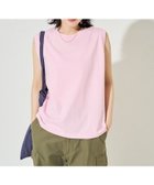 【フリークスストア/FREAK'S STORE】の限定展開 ノースリーブ Tシャツ 大人の最旬トレンドファッション＆コーディネート founy(ファウニー) ファッション Fashion レディースファッション Fashion for Women トップス・カットソー Cut & Sew Tops キャミソール&ノースリーブ Camisoles & Sleeveless Tops シャツ・ブラウス・オフィスカジュアル Elegant Blouses & Button-Ups ロングTシャツ・Tシャツ Longline T-Shirts & Tees 2026年 2026 2026春夏・S/S Spring/Summer 2026 SS26 ドレープ Drape, Draping Fabric ノースリーブ Sleeveless, No-Sleeve バランス Balance, Style Balance ベーシック Basic, Essential 夏 Summer S/S・春夏 SS, Spring/Summer, Warm Season thumbnail ライトピンク|ID: prp329100004987082 ipo3291000000037358947