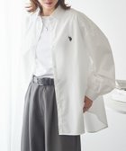 【セットアップセブン/SETUP7】のU.S. POLO ASSN./ロイヤルピンオックス袖バルーンシャツ 大人の最旬トレンドファッション＆コーディネート founy(ファウニー) ファッション Fashion レディースファッション Fashion for Women トップス・カットソー Cut & Sew Tops シャツ・ブラウス・オフィスカジュアル Elegant Blouses & Button-Ups オックス Oxford Fabric クラシカル Classical, Vintage-Inspired シンプル Simple, Minimal スニーカー Sneakers, Trainers スポーツ Sports, Activewear スリーブ Sleeve, Long Sleeve / Short Sleeve センター Center, Center Line デニム Denim, Jeans Material トレンド Trend, Trending Now バルーン Balloon, Balloon Silhouette フェミニン Feminine, Girly ワイド Wide, Wide Fit 再入荷 Restock / Back in Stock エレガント 上品 Elegant thumbnail WHT|ID: prp329100004987093 ipo3291000000037359011