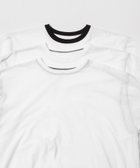 【アーバンリサーチ/URBAN RESEARCH】のHANES リバーシブルTシャツ by THE DODO JEAN 大人の最旬トレンドファッション＆コーディネート founy(ファウニー) ファッション Fashion レディースファッション Fashion for Women トップス・カットソー Cut & Sew Tops シャツ・ブラウス・オフィスカジュアル Elegant Blouses & Button-Ups ロングTシャツ・Tシャツ Longline T-Shirts & Tees アンダー Underwear Essentials シンプル Simple, Minimal 定番 Standard, Basic Item リバーシブル Reversible, Two-Sided S/S・春夏 SS, Spring/Summer, Warm Season 夏 Summer 2026年 2026 2026春夏・S/S Spring/Summer 2026 SS26 thumbnail ホワイト|ID: prp329100004987102 ipo3291000000037359054