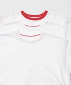 【アーバンリサーチ/URBAN RESEARCH】のHANES リバーシブルTシャツ by THE DODO JEAN 大人の最旬トレンドファッション＆コーディネート founy(ファウニー) ファッション Fashion レディースファッション Fashion for Women トップス・カットソー Cut & Sew Tops シャツ・ブラウス・オフィスカジュアル Elegant Blouses & Button-Ups ロングTシャツ・Tシャツ Longline T-Shirts & Tees アンダー Underwear Essentials シンプル Simple, Minimal 定番 Standard, Basic Item リバーシブル Reversible, Two-Sided S/S・春夏 SS, Spring/Summer, Warm Season 夏 Summer 2026年 2026 2026春夏・S/S Spring/Summer 2026 SS26 thumbnail レッド|ID: prp329100004987102 ipo3291000000037359055
