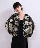 【アダム エ ロペ/ADAM ET ROPE'】の【WEB限定】メッシュエンブロイダリーカーディガン 大人の最旬トレンドファッション＆コーディネート founy(ファウニー) ファッション Fashion レディースファッション Fashion for Women トップス・カットソー Cut & Sew Tops カーディガン・羽織り Layered Style Cardigans オケージョン Occasion Wear カーディガン Cardigan, Knitwear キャミソール Camisole, Spaghetti Strap Top スカラップ Scallop, Scalloped Edge スラックス Slacks, Dress Pants デニム Denim, Jeans Material フロント Front, Front Design ベーシック Basic, Essential ポケット Pocket, Pocket Detail メッシュ Mesh, Net Fabric モチーフ Motif, Design Theme ワイド Wide, Wide Fit おすすめ Recommended / Our Picks 夏 Summer 2026年 2026 2026春夏・S/S Spring/Summer 2026 SS26 thumbnail ブラック系(02)|ID: prp329100004987103 ipo3291000000037359060